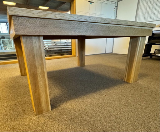 Square dining table