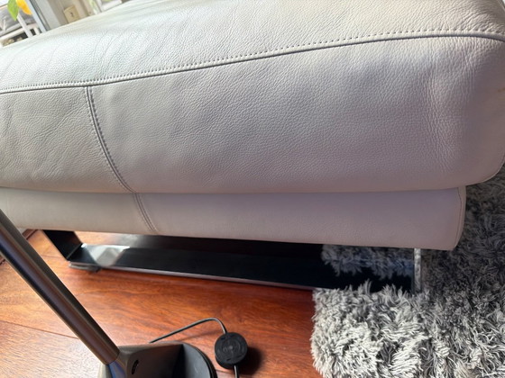Rolf Benz Ego G crema – Chaise longue, Pelle, Metallo (photo 5 of 5)