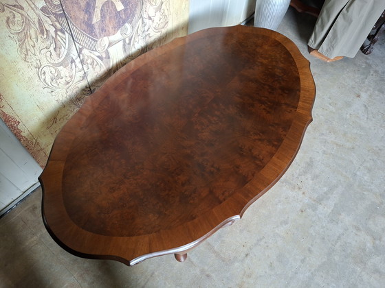 Image 1 of Classic baroque coffee table with drawers, dimensions 150x90cm and 52cm high.