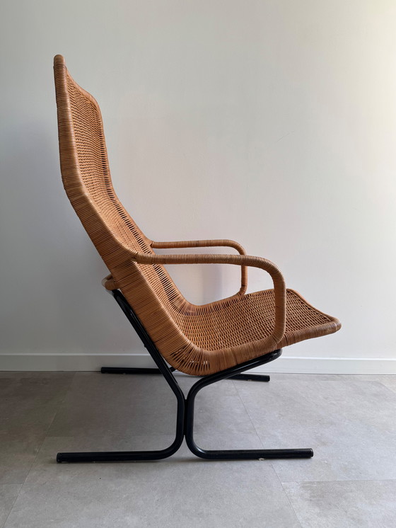 Image 1 of 1x Poltrona in rattan Dirk Van Sliedregt