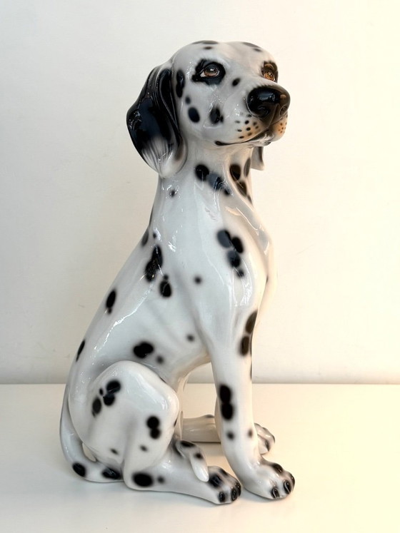 Image 1 of Bellissimo dalmata in ceramica vintage - alto 40 cm