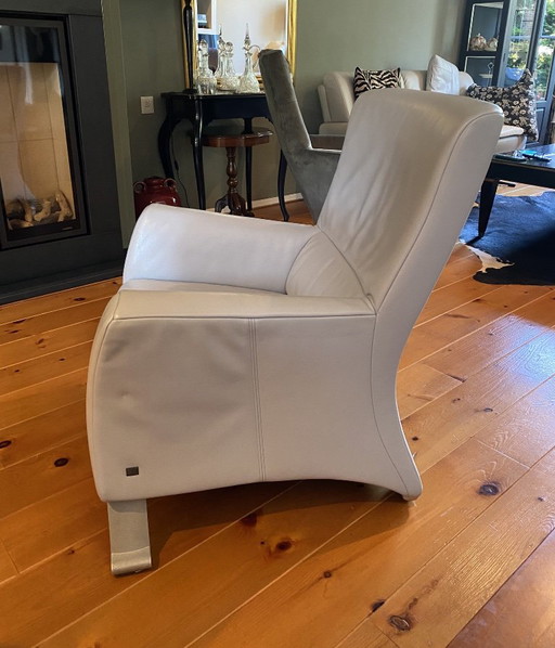 Sillón Rolf Benz 322 – fauteuils, Leather, Aluminium (photo 2 of 8)