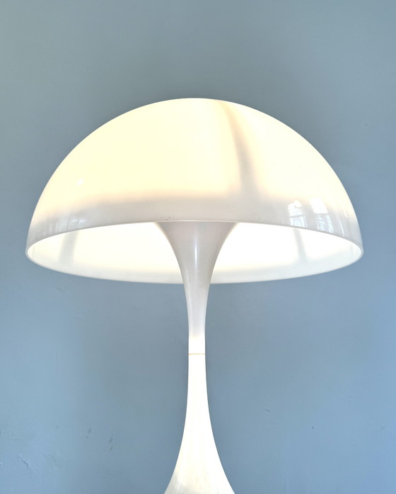 Image 1 of LARGE MODEL PANTHELLA ‘MUSHROOM’ TABLE LAMP BY VERNER PANTON FOR LOUIS POULSEN, DENMARK, 1971