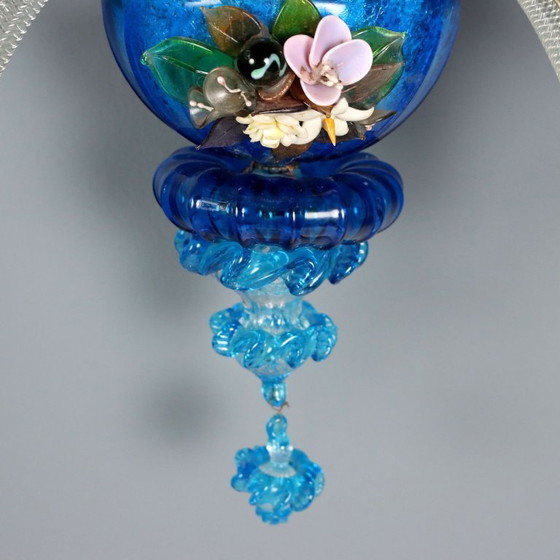 Image 1 of Coppia Appliques Vetro Soffiato Colorato Murano