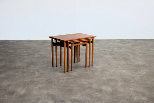 juego de mesas nido vintage