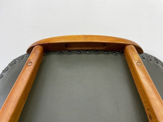 Image 1 of Set of 4 vintage 1960s teak chairs