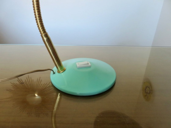 Image 1 of "Cocotte" lamp, lichtgroen, Frankrijk, jaren 1950-1960