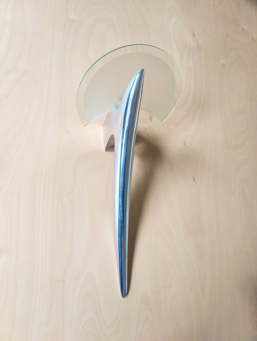 Lampe murale Alien, conçue par Joan Auger et produite par Taller Uno / Metalarte en Espagne dans les années 1980