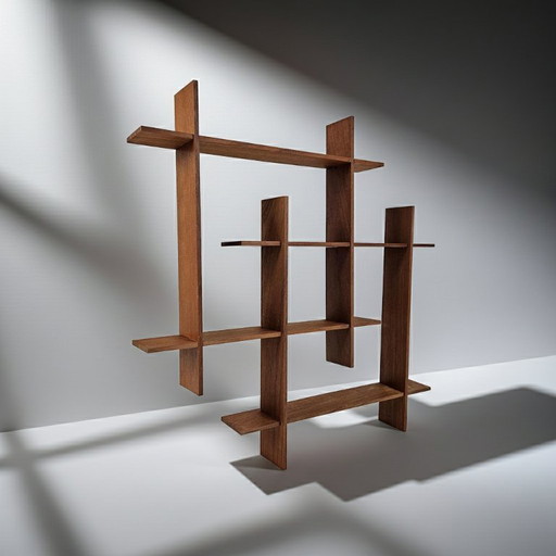 Skandinavisches Teak-Wandregal im Mid-Century-Modern-Stil, Modell „Gaybox“, modular, 1960er Jahre