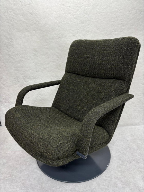 Image 1 of Artifort F141 – Neu gepolstert mit Ploeg Meru 58 Wollmischung | Professionell gepolstert