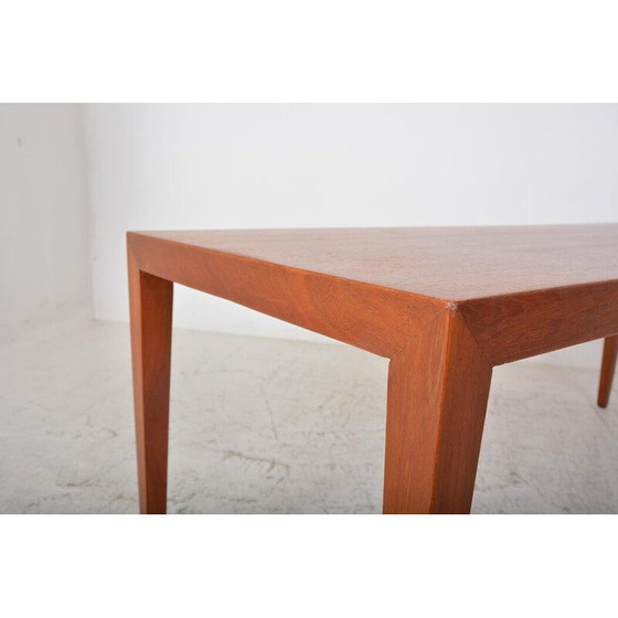 Image 1 of Vintage teak coffee table by Severin Hansen for Haslev Møbelsnedkeri, 1960