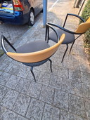 4 design stoelen Effazeta Italië