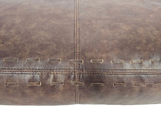 Image 1 of Ottoman - Hocker - Poef -Loungkussen -  de Sede stijl - leer - 90's