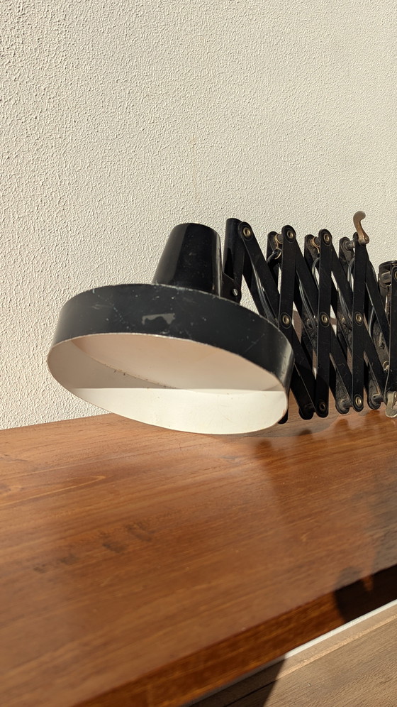 Image 1 of Lampada a forbice vintage, lampada industriale