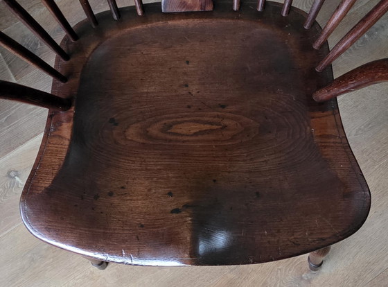 Image 1 of Set di 4 sedie Windsor vintage