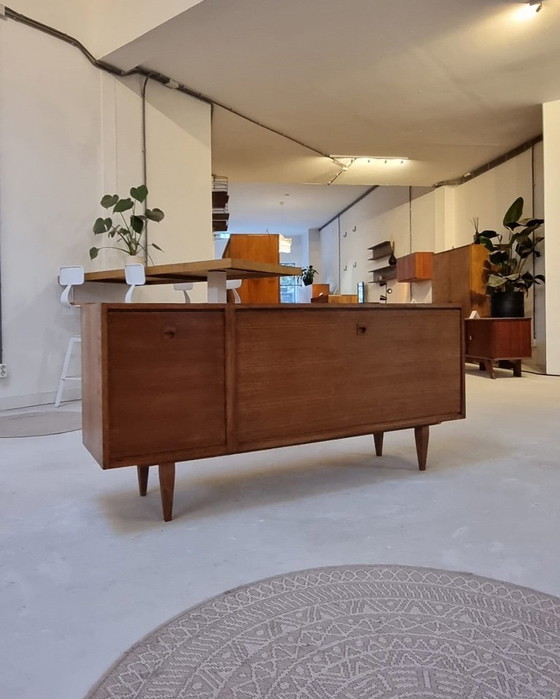 Mid Century sideboard – Buffetkasten, Hout (photo 17 of 17)