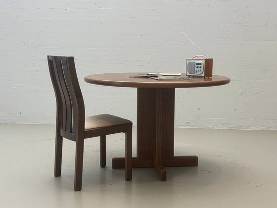 Vintage dining room chairs from Willisau, 1970s – Dining chairs, Wood (photo 3 of 11)