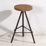 Sgabello rotondo in stile industriale (c.1960) #1 – Sgabelli, Iron, Industrieel (photo 6 of 16)