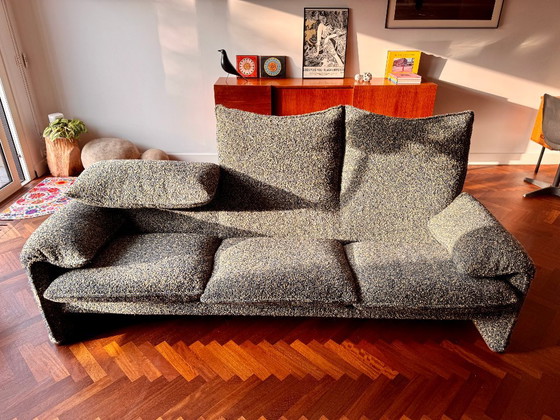 Cassina Maralunga 40 Sofá de tres plazas – Sofás de 3 plazas, Textile (photo 7 of 8)