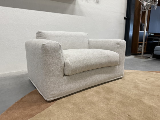 Image 1 of Gelderland 0905 Fauteuil Riva stof Loveseat 130