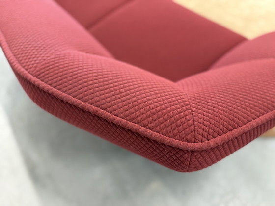 Image 1 of Pode Colla Sofa 2.5 Seater Kvadrat Mosaic fabric Dark Red 203
