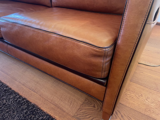 Image 1 of Banco Ágora Cuero Tabaco /1004