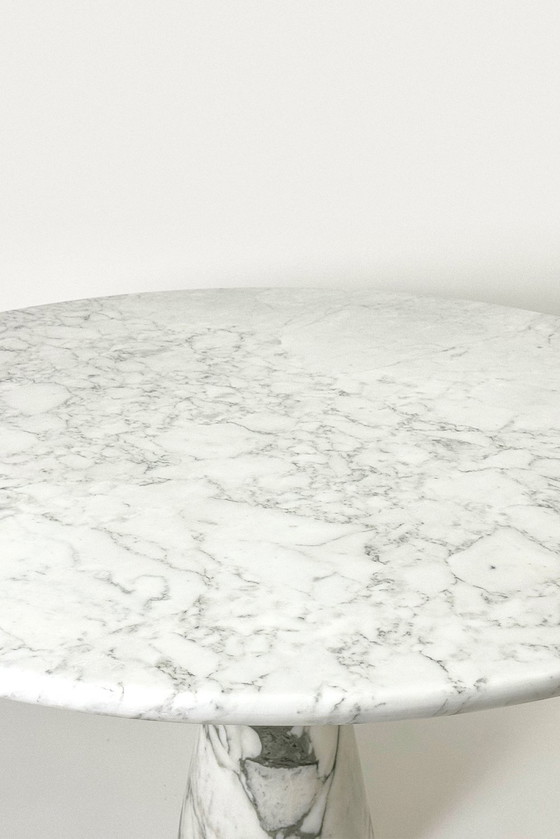 Image 1 of Skipper M1 ronde eettafel in marmer van Angelo Mangiarotti