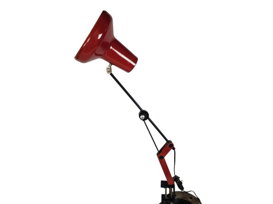 Image 1 of Design Ikea - lampada da scrivania regolabile - metallo - morsetto da tavolo - anni '80