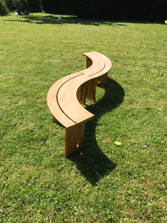 Image 1 of PIERRE CHAPO / PAIRE DE BANCS VINTAGE