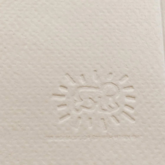 Image 1 of Lithografie van Keith Haring uit de jaren 1990, gelimiteerde oplage, genummerd met potlood.