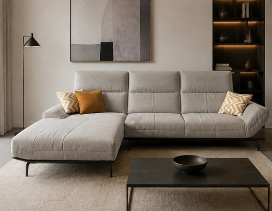 Rolf Benz CR.420 Designer-Sessel – Chaiselongue – Sehr guter Zustand – 3-5 Sitzer Sofas, Textile (photo 8 of 9)