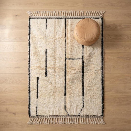 Marokkaans Berber wollen tapijt 2/3m – vloerkleden en tapijten, Wool (photo 2 of 7)