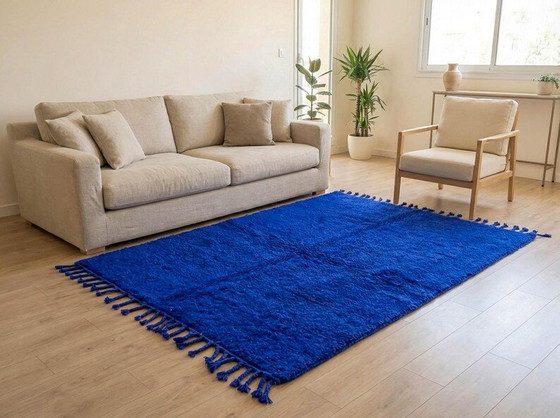 Authentischer marokkanischer blauer Berberteppich 170/270 cm – Teppiche & Läufer, Wool (photo 8 of 9)