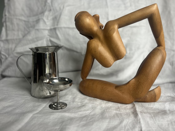 Image 1 of Un grand nombre d'hommes et de femmes vintage abstrait fabriqué à la main dans les années 70 