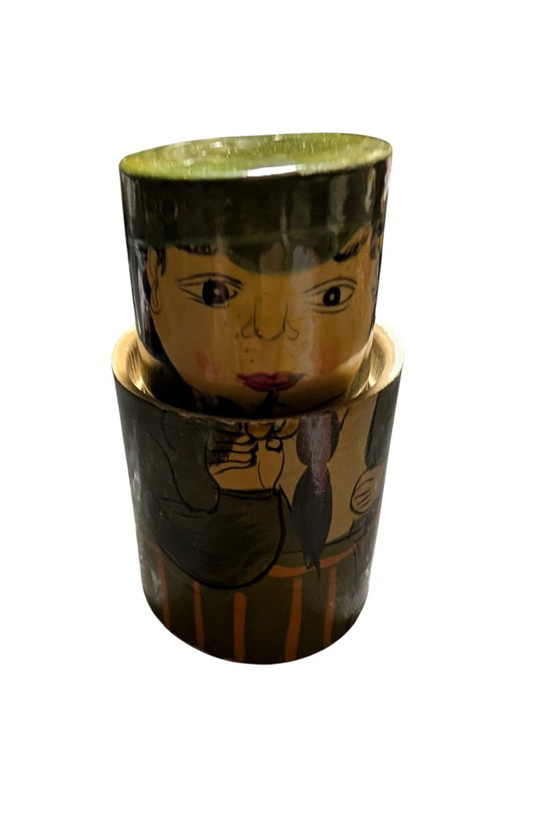 Image 1 of Set mit 3 Matrjoschkas der italienischen Marke Anri