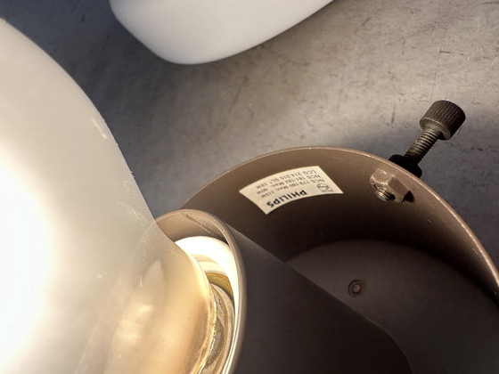Image 1 of Vintage Philips plafondlamp - opaline