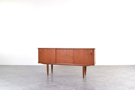 Image 1 of Mid-Century Danish Teak Sideboard, 1960s.