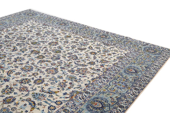 Image 1 of Tappeto persiano Kashan firmato 4,28 x 3,08 Tappeto orientale pregiato n. 1152