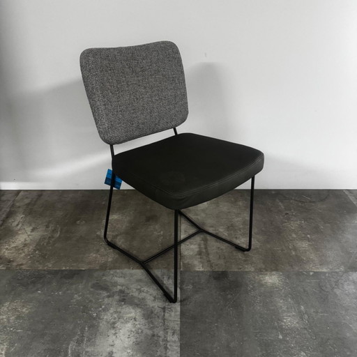 Kiko-Schlitten-Set, 4er-Pack – Bert Plantagie, eetkamerstoelen, Plastic, Textile