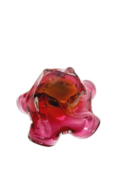 Bol décoratif de J. Hospodka pour la verrerie Chribska, Tchécoslovaquie, années 1960 – Chribska Glassworks (photo 3 of 8)