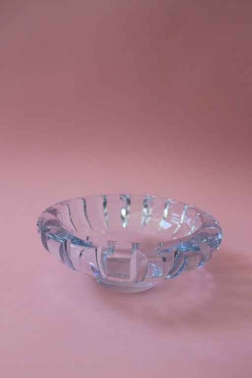 Crystal Glass Bowl by EDVIN ÖHRSTRÖM for Orrefors