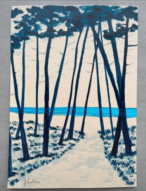 Image 1 of Artist's sketch 21x15cm
