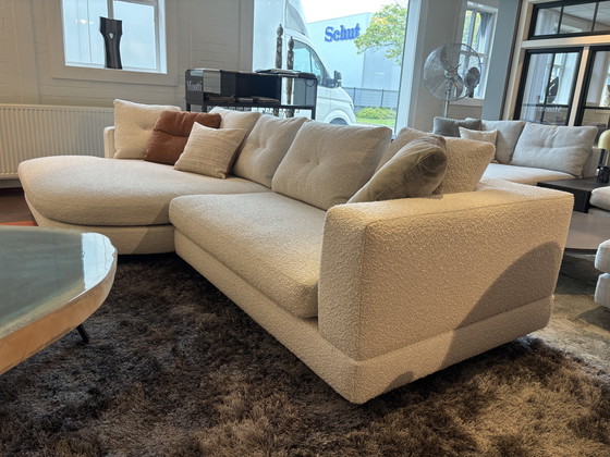 Image 1 of Minotti Alexander modulaire hoekbank boucle stof cat.G