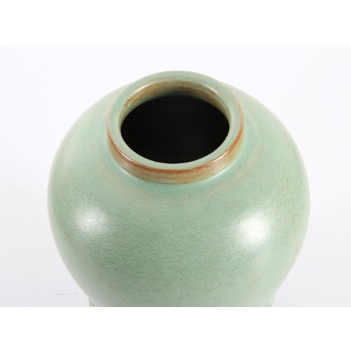 Vase scandinave vintage en céramique de Ewald Dahlskog pour Bo Fajans, 1960
