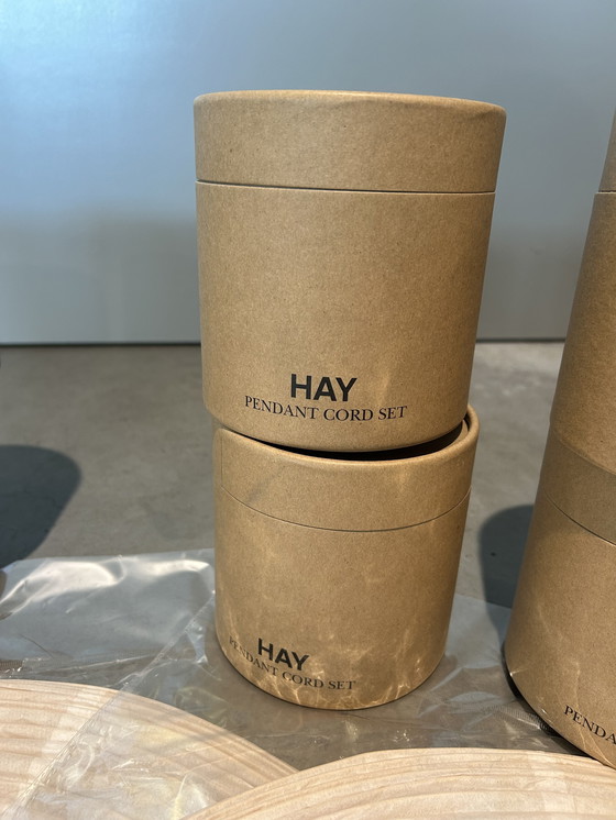 Image 1 of Hay Rice Paper Shades 50cm + Pendant Cord Sets