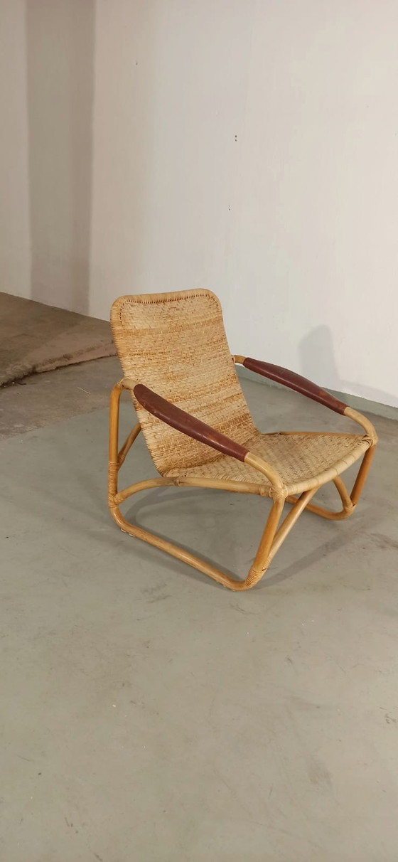 Image 1 of Sillón Yamakawa de bambú y ratán