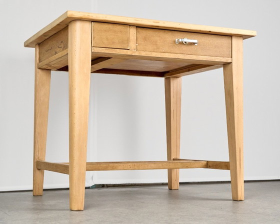 Vintage Wooden Table, Czechoslovakia – Dining tables (photo 6 of 15)