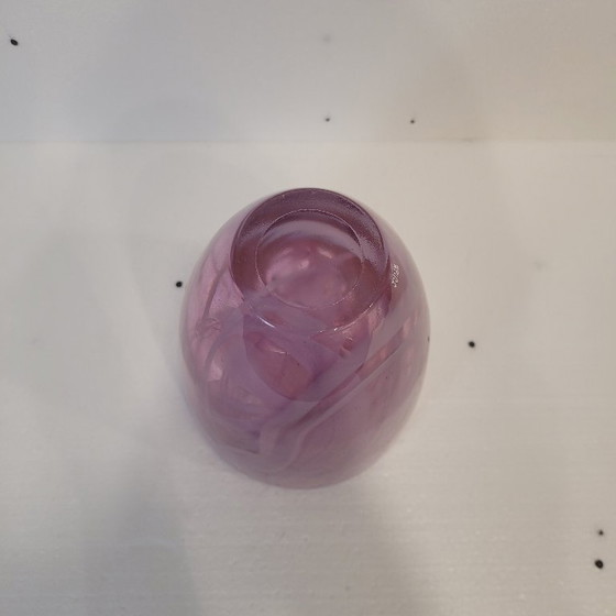 Image 1 of Vase „Atoll“, Anna Ehrner für Kosta Boda, geblasenes Glas, 80er Jahre – Schweden