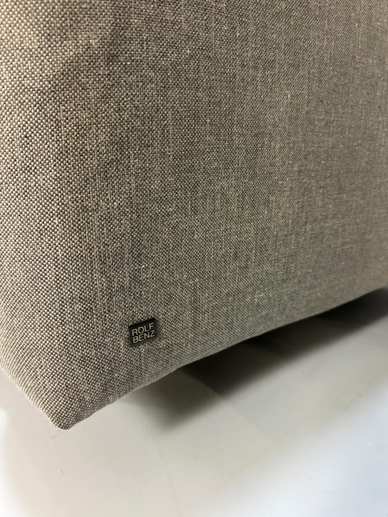 Image 1 of Divano Rolf Benz Grata in tessuto grigio