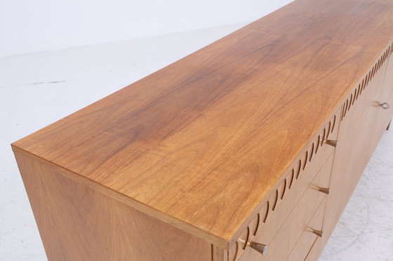 Image 1 of Vintage Sideboard années 60 | Mid Century TV Board avec tiroirs & compartiments Rétro Bois Rangement #04-53